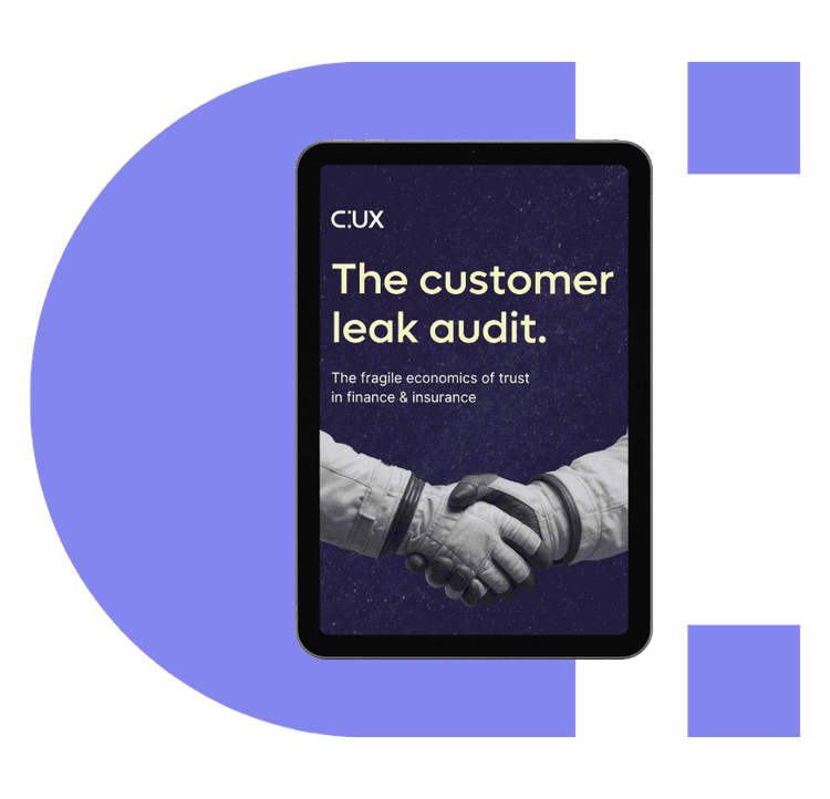 Where trust breaks, revenue leaks. Get the Customer Leak Audit 